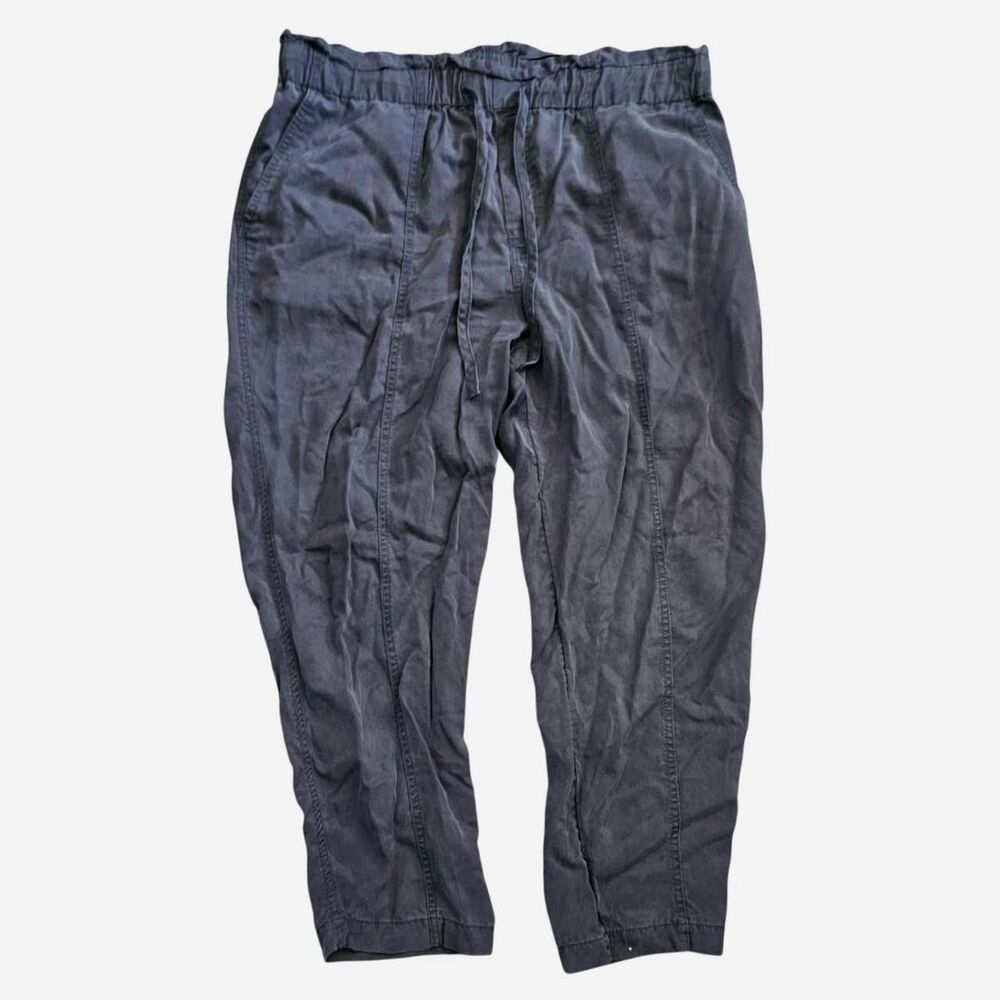 lounge cozy grey drawstring pants